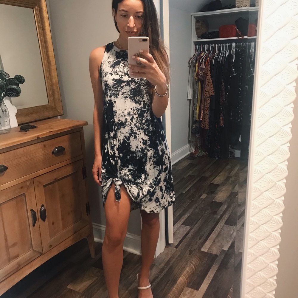 Tie Dye Mini Dress